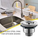 Kitchen Stainless Steel Sink Strainer Drainer Deep Basket Removable C5U2