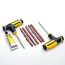 Car Motorcycle  Tubeless Tyre Puncture Repair Kit Tools Tire Plug Set