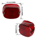 Red Mirror Led Motorcycle Retrofit Special Rear Taillight Led Multifunction