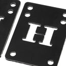 2 Pieces Rubber Skateboard Longboard Riser Pad Shock Pads Gasket 1/8 3mm shock