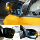 2x 14 SMD LED Car Rear View Mirror Lamp Side Turn Signal Indicator Lights Random