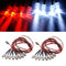 8pcs RC 5mm LED Lights Headlight Spotlight for 1/5 1/8 1/10 1/12 1/16 RC Buggy