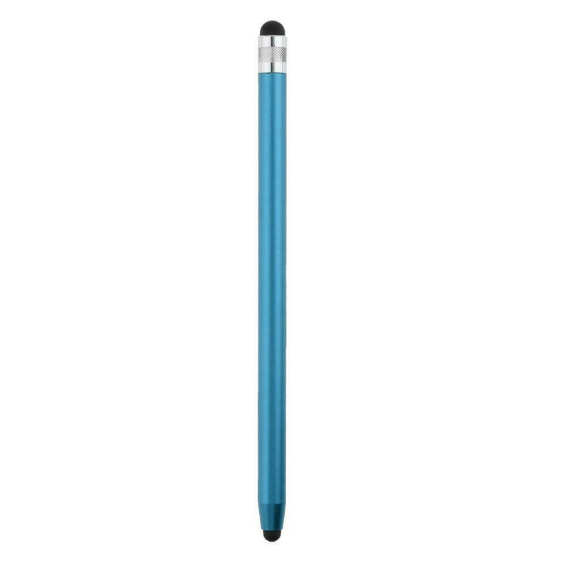 WK128 Round Dual Tips Capacitive Stylus Pen Touch Screen Pen (Light Blue) A