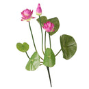 Artificial Flowers Silk Flower Foral Decor Flower Table Arrangement Purple