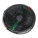 Lobster Crab Crawfish Shrimp Trap Cage Fishing Keep Net Black