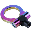 Aluminum Car Towing Strap Trailer Towing Hook Front Bumper Colorful Hook