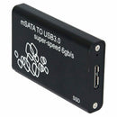 USB3.0 to mSATA SSD SATA Hard Disk Case Enclosure M2 SSD External HDD Mobi PCC
