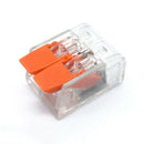 15x Universal Compact Wire Connector Terminal Block PCT-412/413/415 Ter VIO
