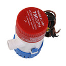 12V Submersible 750 GPH Marine Fishing Boat Bilge Pump 3/4" 19mm Outlet, new