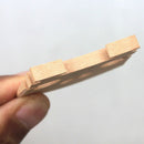 4pcs Maple Wood Violin Bridges for 1/2 Violin Musical Instrument Parts ho QLJ