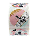 1 inch Geometric Modern Thank You Stickers 8 Different Design Thank You Des L9F6