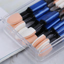 10pcs/set Double Ended Eye Shadow Brush Pro Sponge Stick Makeup Tool Pretty ME