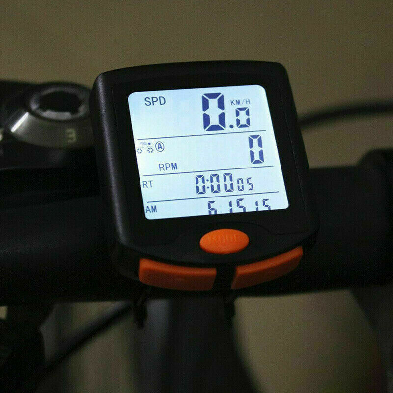 Waterproof Wireless Bicycle Bike Computer Cycle Odometer Speedometer LCD New