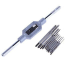 11Pcs/Set Mini Screw Tap Set Hand Tap Thread Wire Tapping Threading Taps At T8O1