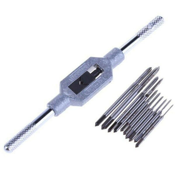 11Pcs/Set Mini Screw Tap Set Hand Tap Thread Wire Tapping Threading Taps At T8O1