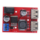 9/12/24/36V 3A 5V Dual USB Step down Converter Charger Module For Power Supply!c