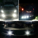 2Pcs 12V Eagle Eye LED DRL Lights 18mm Car Daytime M3J8 White Bulbs Running C3Y6