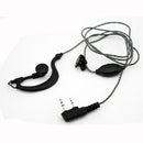 2PIN Quality Earpiece Headset Mic For Radio Security Walkie Talkie Feature Tide