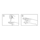 Trigger Finger Splint Straighten Broken Thumbs Splint Pain Relief Yellow