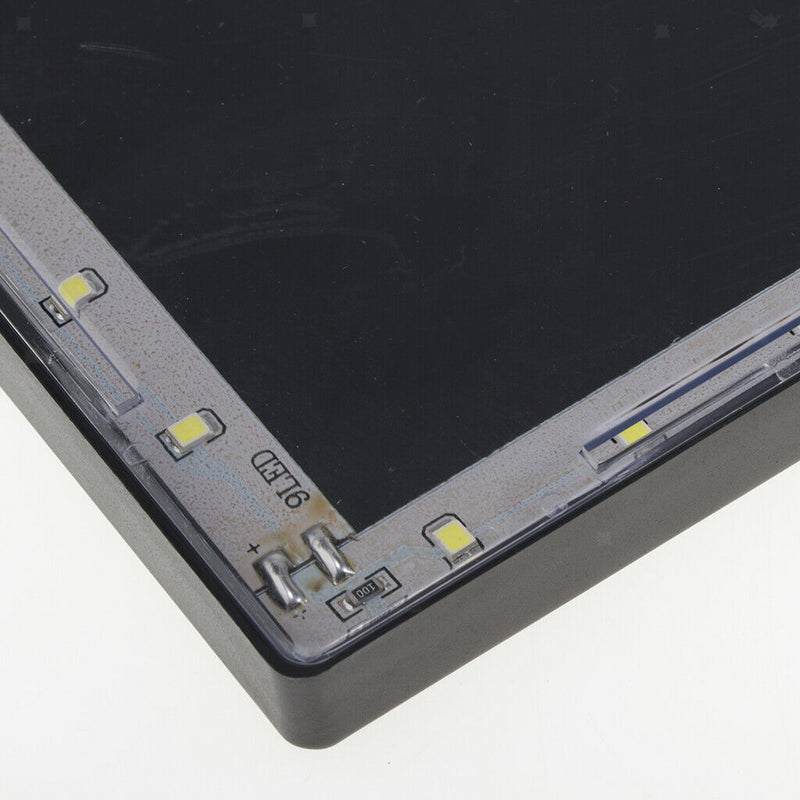 Clear Acrylic Display Case with Black Base, 8.27x8.27x7.87inch