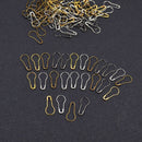 New 100Pcs Needle Clip Knitting Craft Stitch Crochet Tool Copper Markers Locking