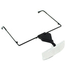 LED Light Adjustable Loupe Folding Glasses Magnifier Metal Frame Headband Watch