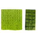 2Pcs Pocket Garden Plant Wall Hanging Grow Bag Sack 72 Pockets and 18 Pocket