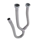 3.3Ft Washing Machine PVC Y Shaped Drain Discharge Hose Washer Pipe Connect H1D7
