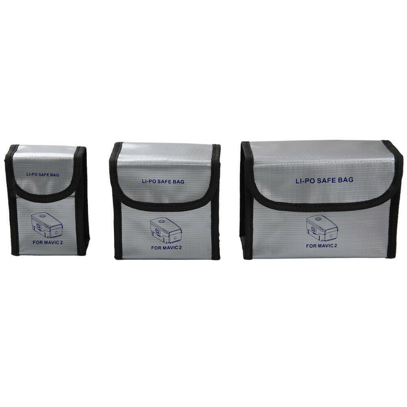 Professional Lipo Safe Hold 3x Battery Explosion-proof Case Bag for DJI MAVIC 2