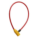 Metal Bicycle Lock Universal MTB Road Bike Anti Theft Security Lock (Red)
