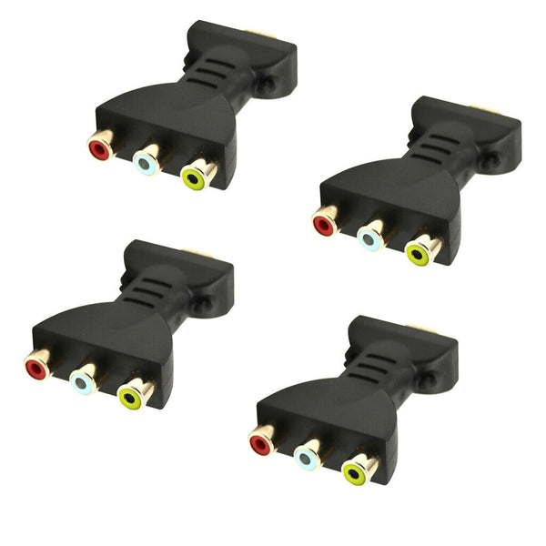 4Pcs HDMI to AV Male to Female Vedio Audio Converter for Home Theater DVD