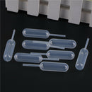 100pcs Plastic Squeeze 4ml Transfer Dropper Disposable Pipettes For Cupcake FT