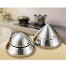 2x Stainless Steel Clock 60 Minute Timer Egg Reminder Mechanical Kitchen