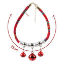 Adjustable Pet Dog Bell Braided Collar Necktie Cat Necklace Pets Supplies