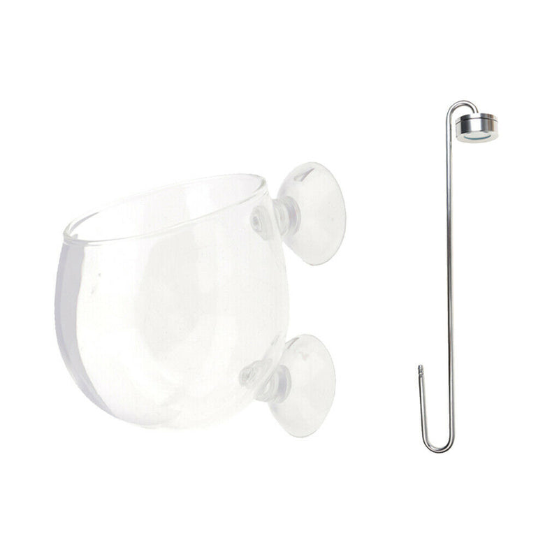 2 Pcs Aquarium CO2 Diffuser Atomizer Reactor Fish Tank Aquatic Plant Cup Pot