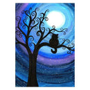 5D DIY Full Drill Diamond Painting Night View Cross Stitch Embroidery Kit