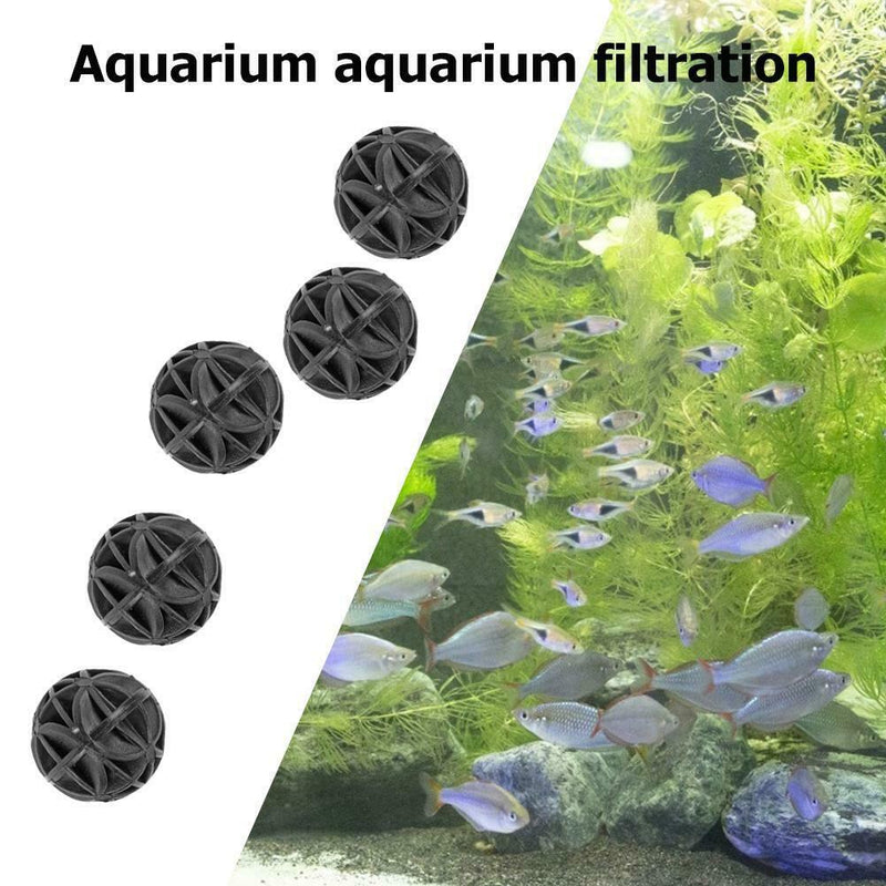 10pcs Aquarium Pond Filter Bio-balls Fish Tank Aquarium Filtration (2.6cm) A