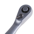 1/4" Dual Head Square 72-Tooth Ratchet Driver Screwdriver Socket Wrench ToME