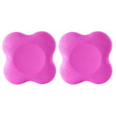 2pcs Yoga Knee Pad Wrist Elbows Balance Support Sprot Cushion (Rose Red)