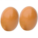 10Pcs Wooden Eggs Creative Diy Handmade Materials Graffiti Toys Kitchen Chi