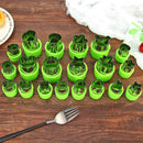 20pcs Set Biscuit Mould Stainless Steel Cookie DIY Baking Tool Home Kitchen
