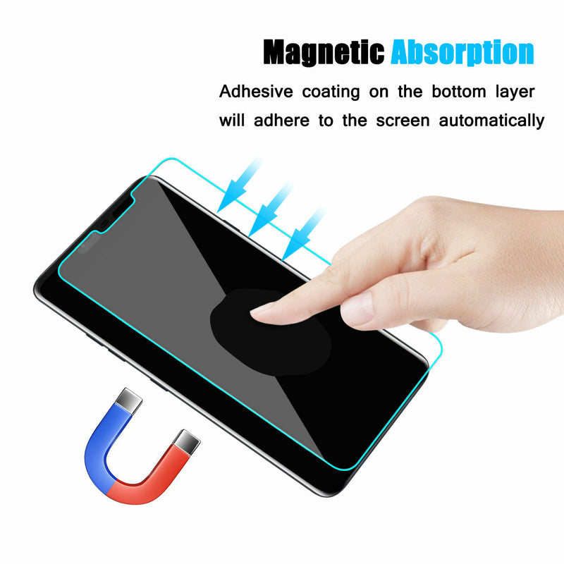 Tempered Glass Anti-Fingerprint Film Screen Protector 9H Cover FOR LG V40 ThinQ