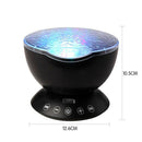 Starry Sky Remote Control Ocean Wave Projector Built-in Mini Music Player N