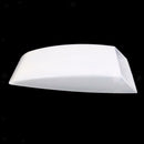 Universal Car decorative Air Flow Intake Scoop Bonnet Vent Cover Hood White