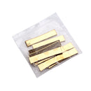 9pcs Guitar Fret Press Inserts Brass 7.25"/9.5"/10"/12"/14"/15"/16"/17"/20"