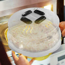 Microwave Oven Folding Hover Cover Microwave Plate Cover Anti-Splash Anti-splatt