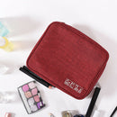 Portable Travel Cosmetic Organizer Women'S Toiletry Bag Makeup Storage Bag