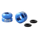 1 Pair Bike Tire Law Mouth Nut Tire Inner Tube Valve Nut Replacement Blue