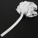18mm x 12M White Braided Elastic Band Replacement for Tailoring Clothes