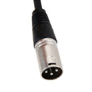 3-pin XLR Plug To Socket MIC Shielded Cable Microphone Audio Cord 1m